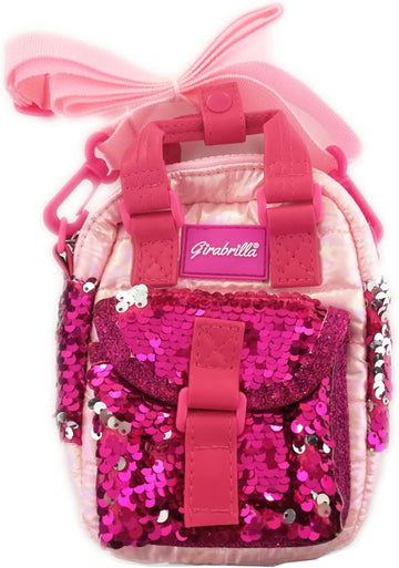 Girabrilla Puffer Omuz Çantası - Magenta