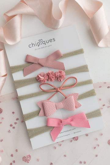 Set of 5 Rose Tapes for Babies